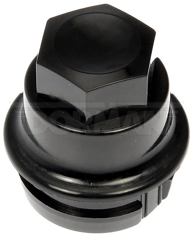 611-959 – DORMAN Lug Nut Cover, OE Replacement M27-2 Thread Size Black Plastic Pack Of 10